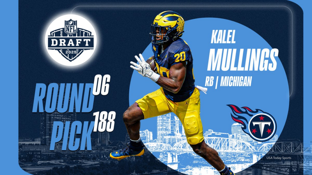 Titans draft Kalel Mullings: Scouting report