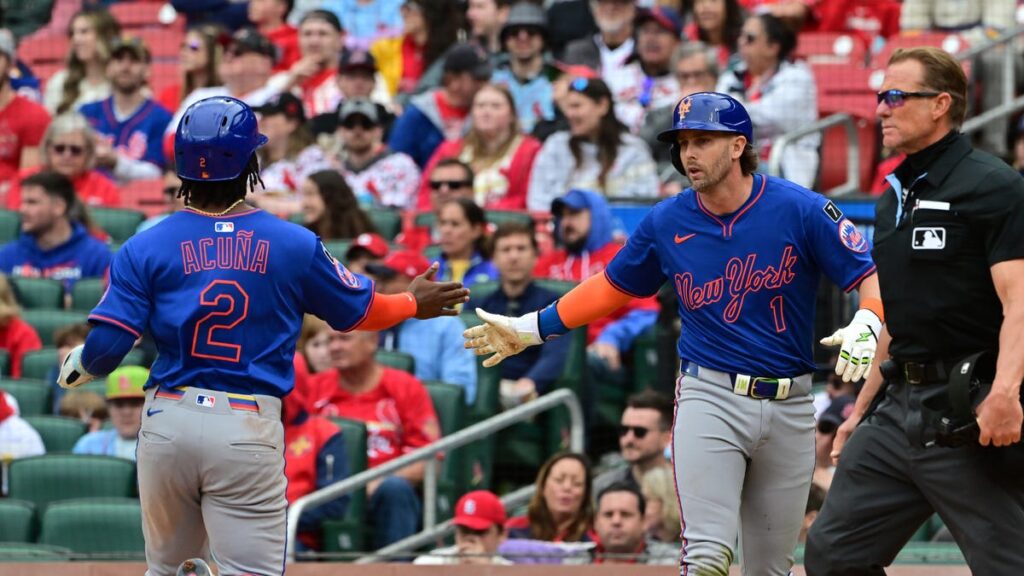 New York Mets announce lineup vs St. Louis Cardinals for Sunday DH game 2