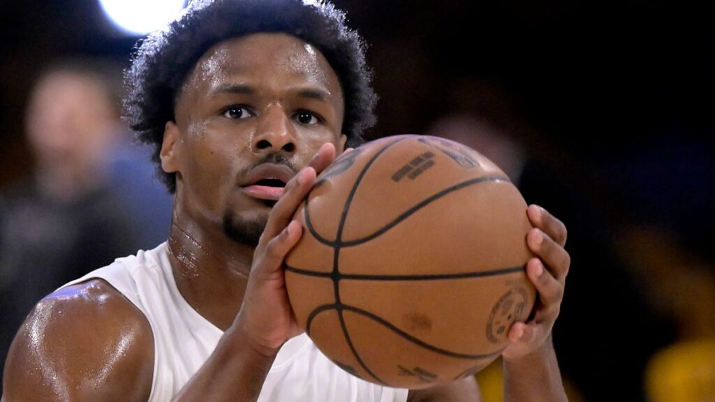 Bronny James makes a big admission about the pressure he has faced
