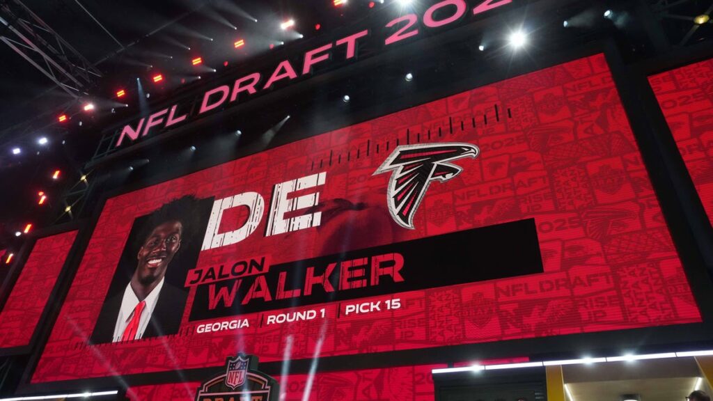 Falcons sign first-round pick Jalon Walker to rookie contract