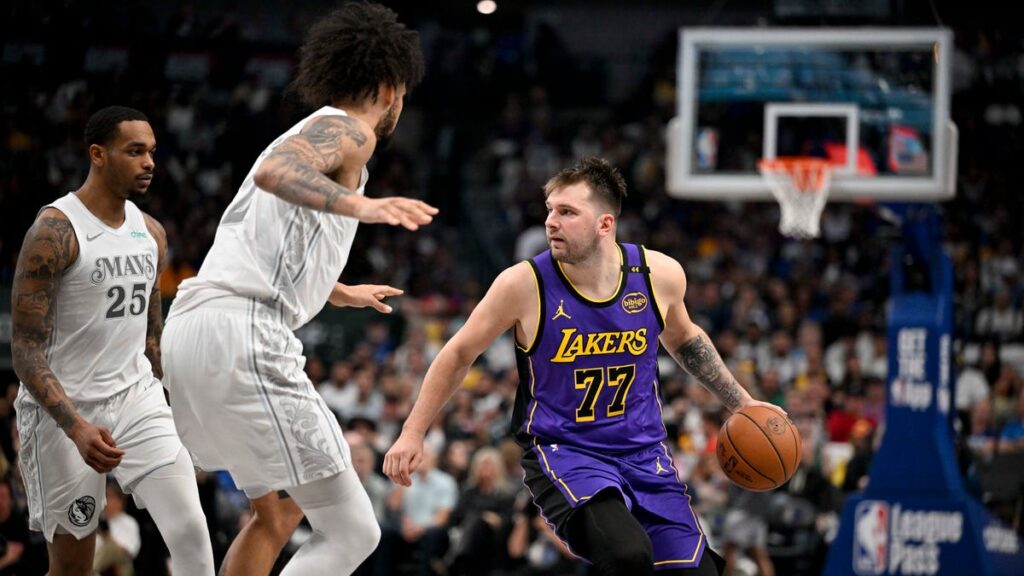 Lakers and Luka Doncic will reportedly play Mavs in 2025 preseason