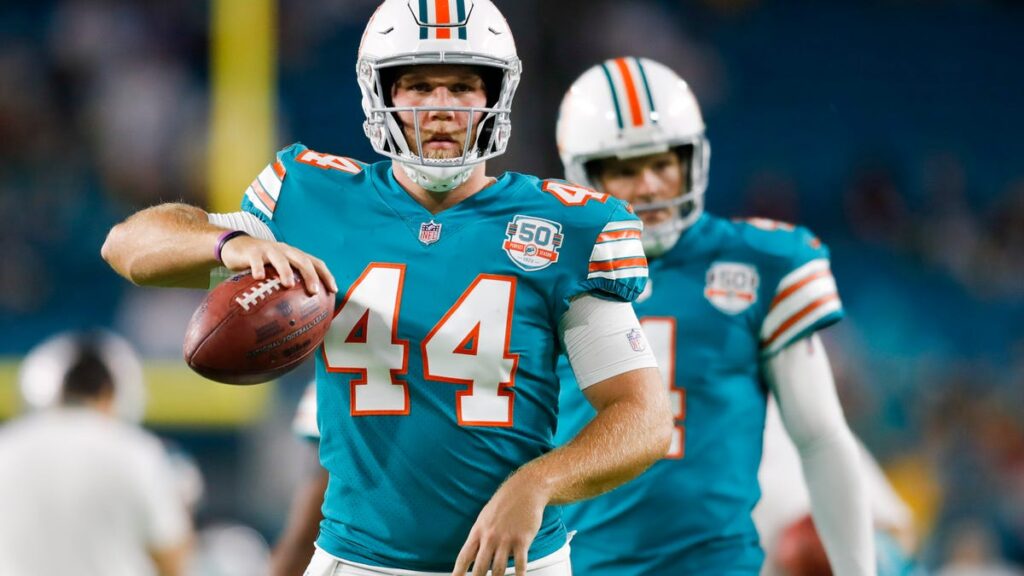 Dolphins cut ties with LS Blake Ferguson, 3 other players