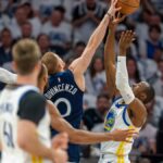 Shorthanded Warriors can’t handle Timberwolves in Game 2 blowout loss