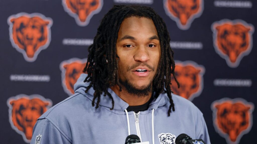 Bears’ Luther Burden sends message to teams after NFL draft slide