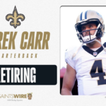 Former Saints QB Derek Carr issues statement on retiring from the NFL