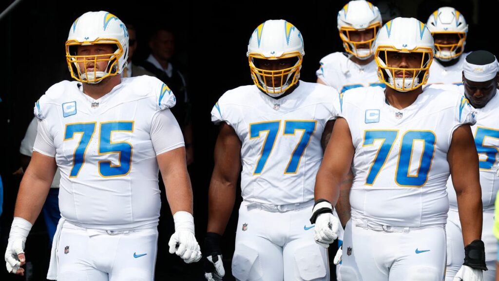 Chargers begin shuffling interior offensive line to find right combo
