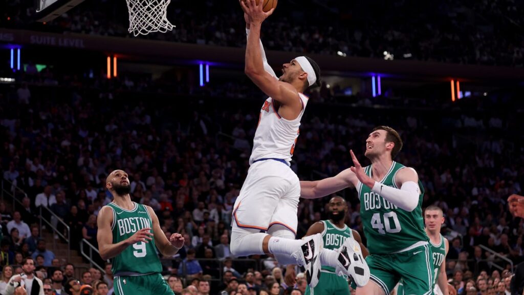 Knicks defeat Celtics to advance to East Finals vs. Pacers