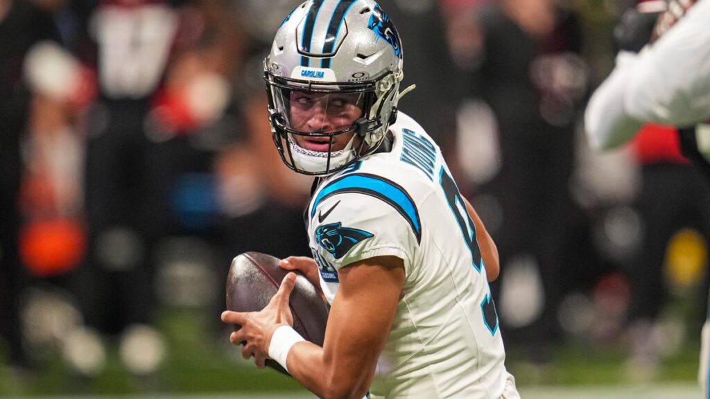 PFF places Panthers’ Bryce Young at No. 20