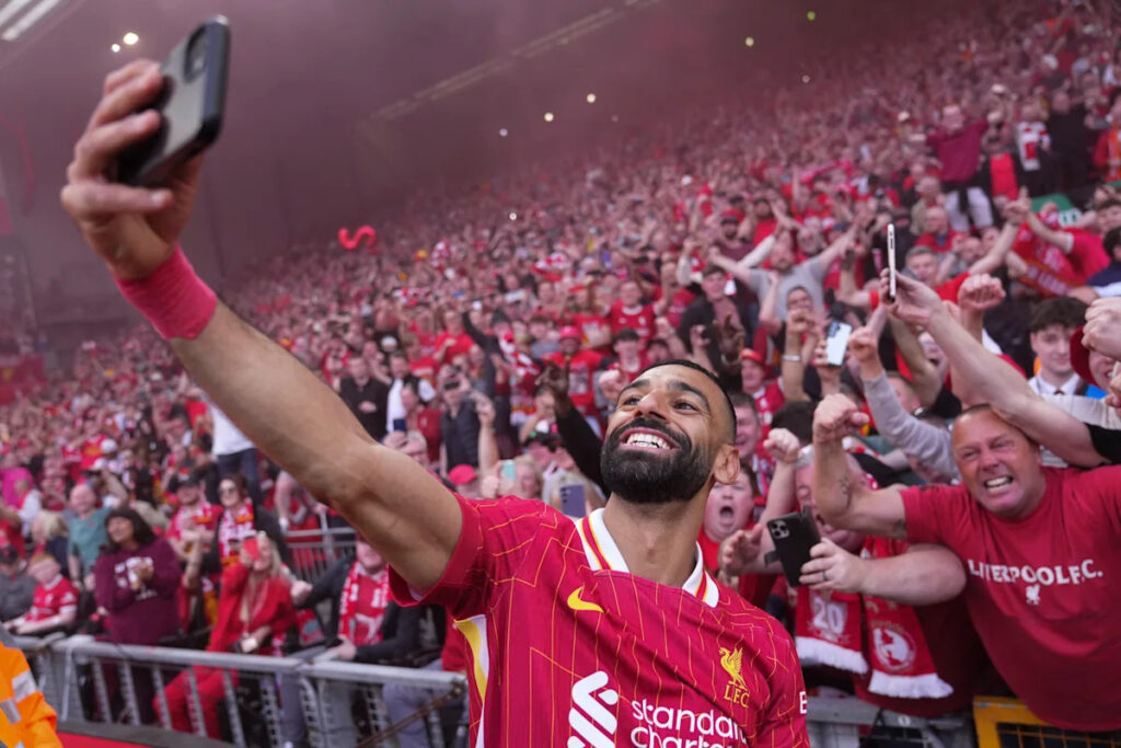 Mohamed Salah is named Premier League player of the season