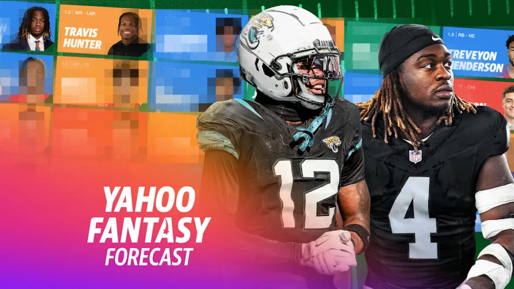 Dynasty rookie superflex mock draft: When should you take Travis Hunter? | Yahoo Fantasy Forecast