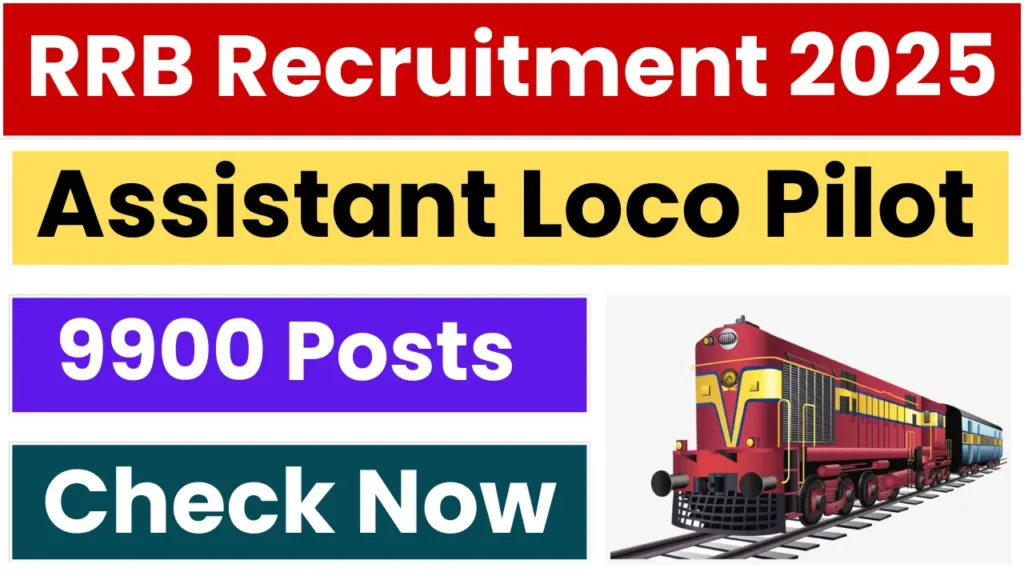 RRB ALP Recruitment 2025: Correction Form Last Date Today