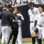 Yankees' Anthony Volpe avoids the worst, for now, after injury scare Saturday vs. Rays