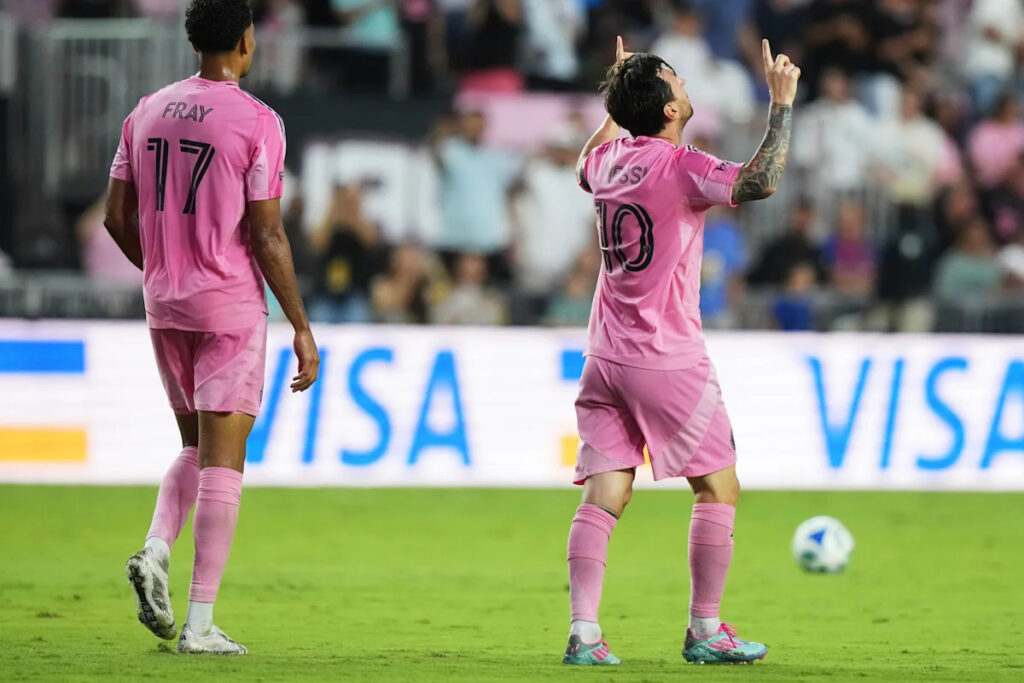 Messi scores twice, assists in Miami’s 4-2 win over Montreal