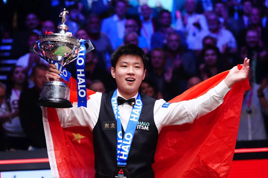 Zhao’s title success at world championships shines light on snooker’s growth in China