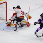 Knoll scores in 3rd OT, Rooney stops 35 and the Frost beat the Charge for a 2-1 series lead