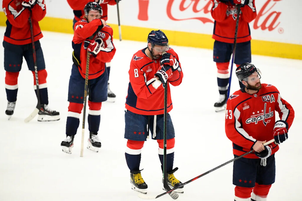Bad-angle shot eliminates Ovechkin and the Capitals, ending ‘memorable’ year for Washington
