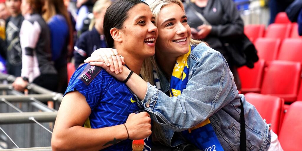 Lesbian soccer stars Kristie Mewis and Sam Kerr had a baby