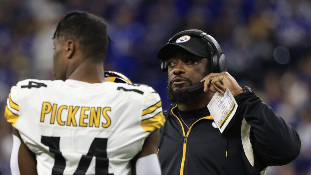 Mike Tomlin has nothing to add on the George Pickens trade