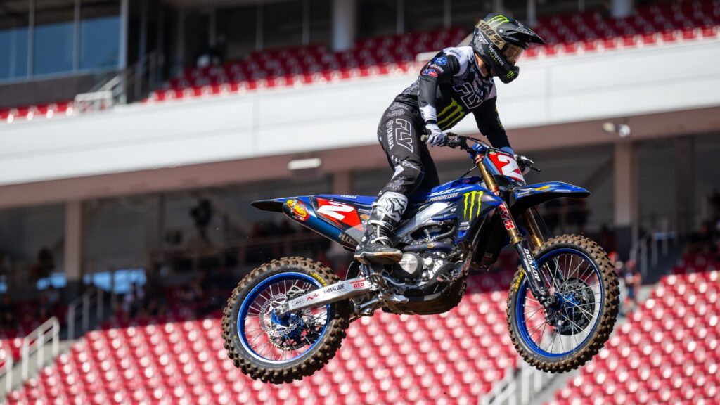 2025 Supercross Salt Lake City 450 heat results for Round 17