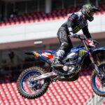 2025 Supercross Salt Lake City 450 heat results for Round 17