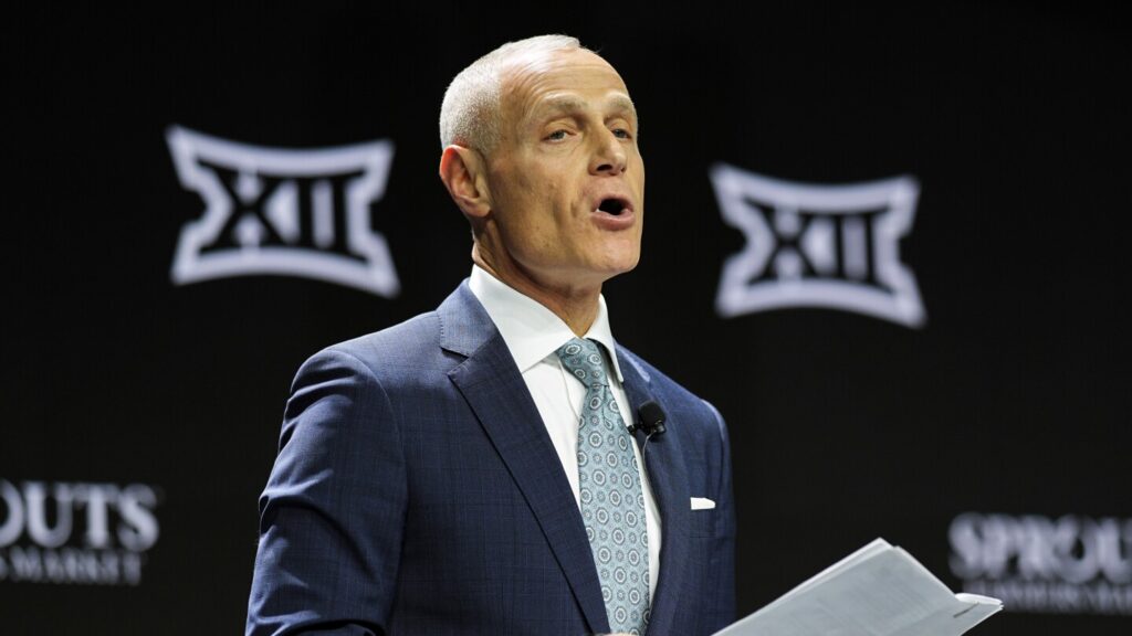 Big 12 commissioner Brett Yormark receives 3-year contract extension through 2030