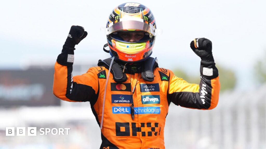 Spanish Grand Prix 2025: Oscar Piastri wins as Max Verstappen handed 10-second penalty for causing a collision
