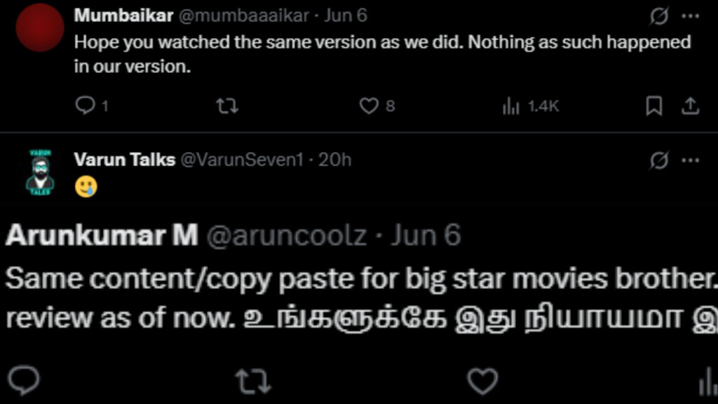 Retro director Karthik Subbaraj gets bitter reactions from netizens after reviewing Kamal Haasan’s Thug Life