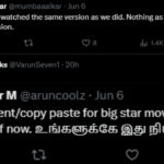 Retro director Karthik Subbaraj gets bitter reactions from netizens after reviewing Kamal Haasan’s Thug Life