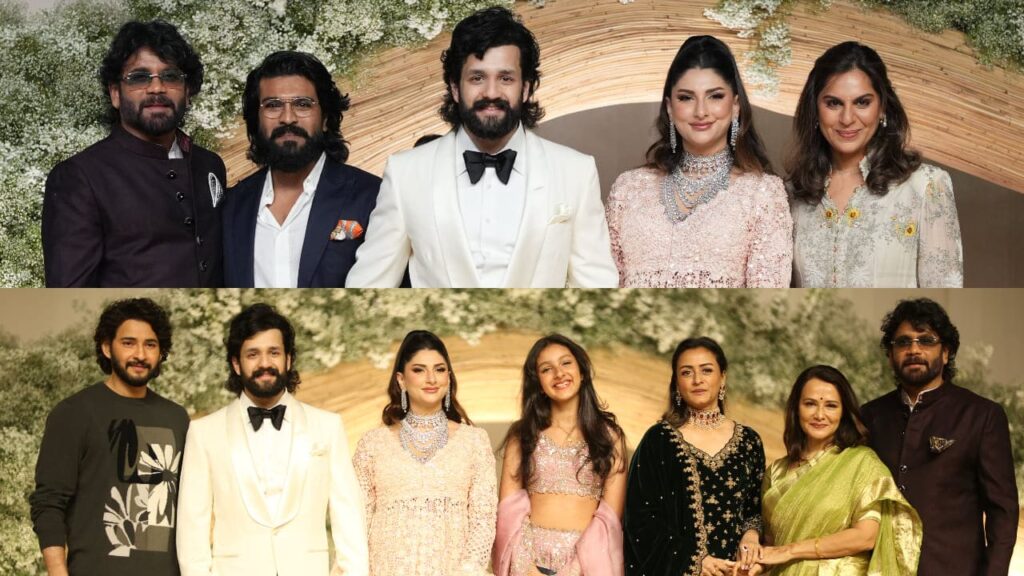 INSIDE PICS: Yash, Mahesh Babu, Ram Charan, Suriya —biggies of the South film industry at Akhil Akkineni-Zainab Ravdjee’s reception