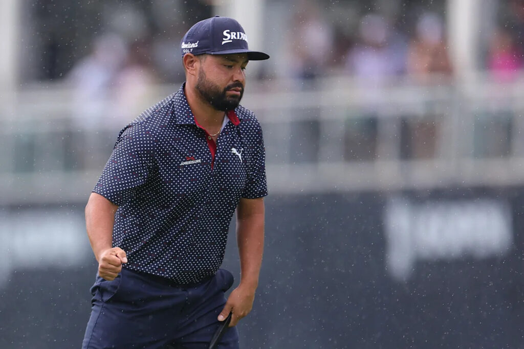 U.S. Open: J.J. Spaun hits the shot of his life to win his first major