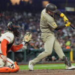 Jose Iglesias’ sacrifice fly in the 10th lifts Padres over Giants 1-0