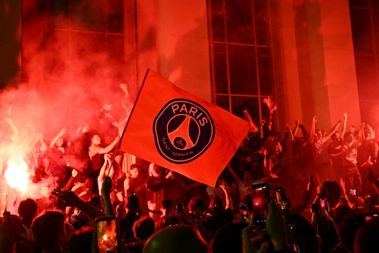 Wild celebrations in Paris after PSG’s Champions League win
