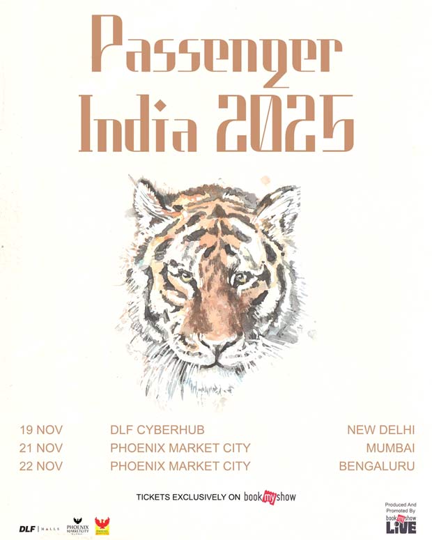 BookMyShow Live announces global chart-topper and ‘Let Her Go’ singer-songwriter, Passenger aka Michael Rosenberg’s 3-city debut India tour this November : Bollywood News