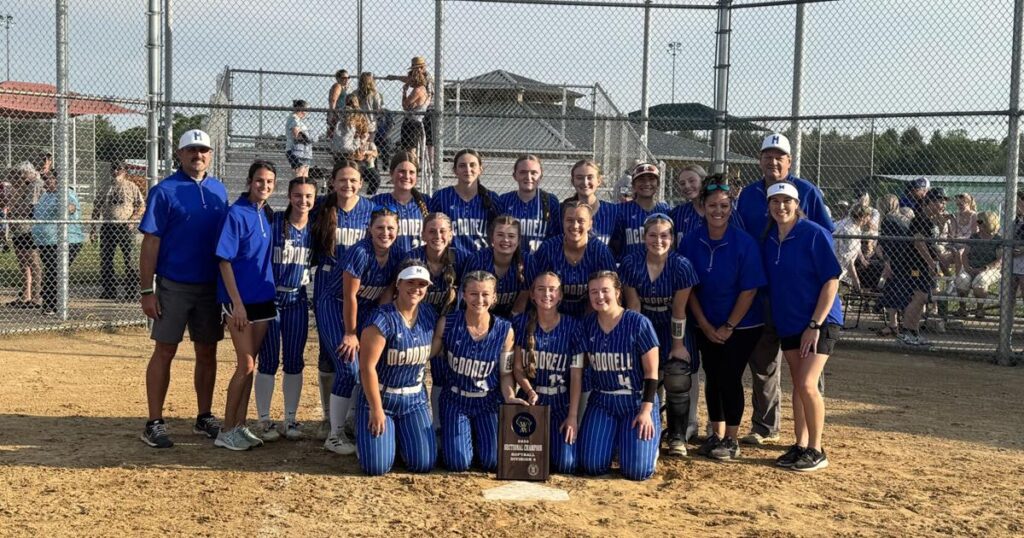 McDonell softball takes down No. 1 Shell Lake