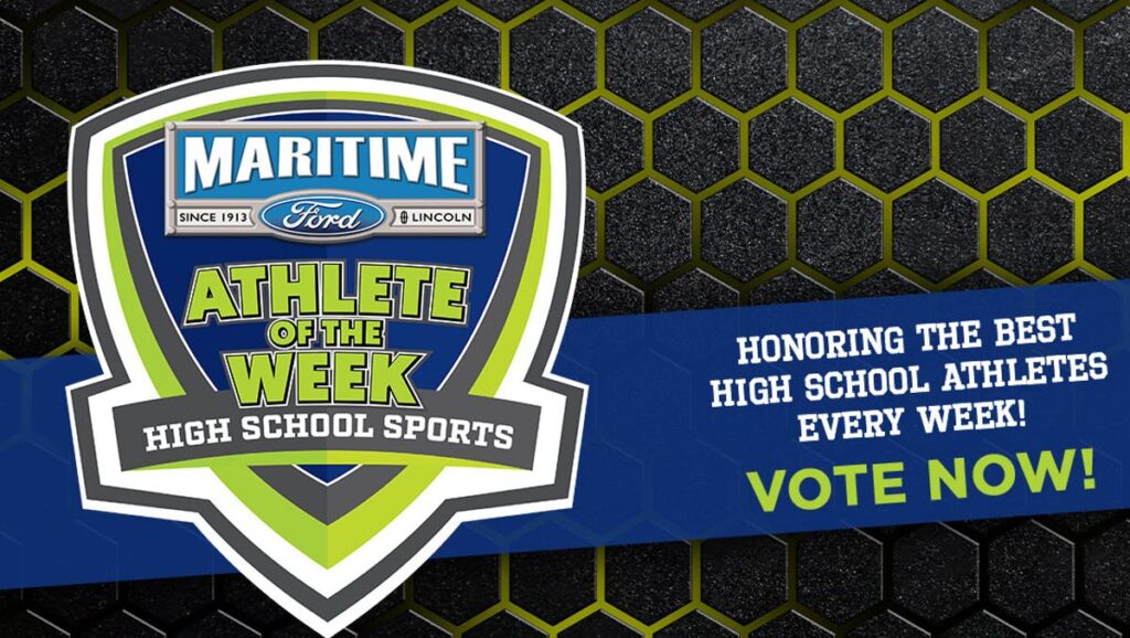 Vote in the Maritime Ford Athlete of the Week poll