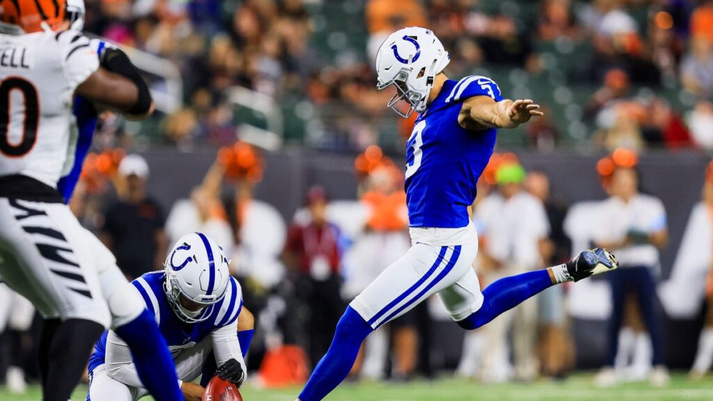 Colts were among 5 teams interested in free agent K Spencer Shrader