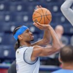 Best images from 2025 NBA Finals Media Day for Thunder, Pacers