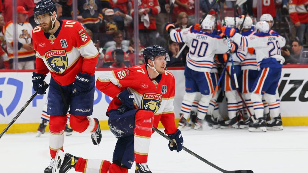 Florida Panthers squander 3-0 lead, fall to Edmonton Oilers in OT