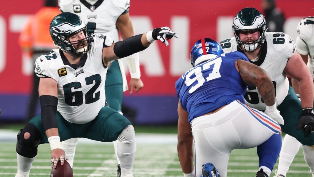 Giants fan explains why she got NSFW Jason Kelce tattoo