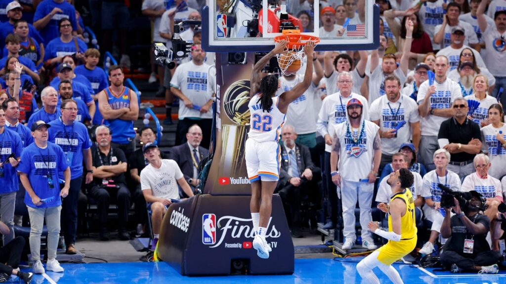 Cason Wallace snaps out of slump in Thunder’s Game 5 win over Pacers