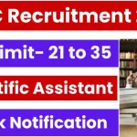 JSSC Scientific Assistant Recruitment 2025: Notification Released and Apply Online
