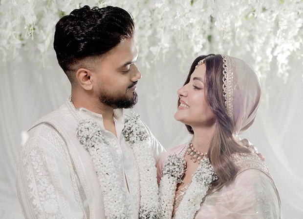 Hina Khan ties the knot with longtime beau Rocky Jaiswal in an intimate ceremony; watch : Bollywood News