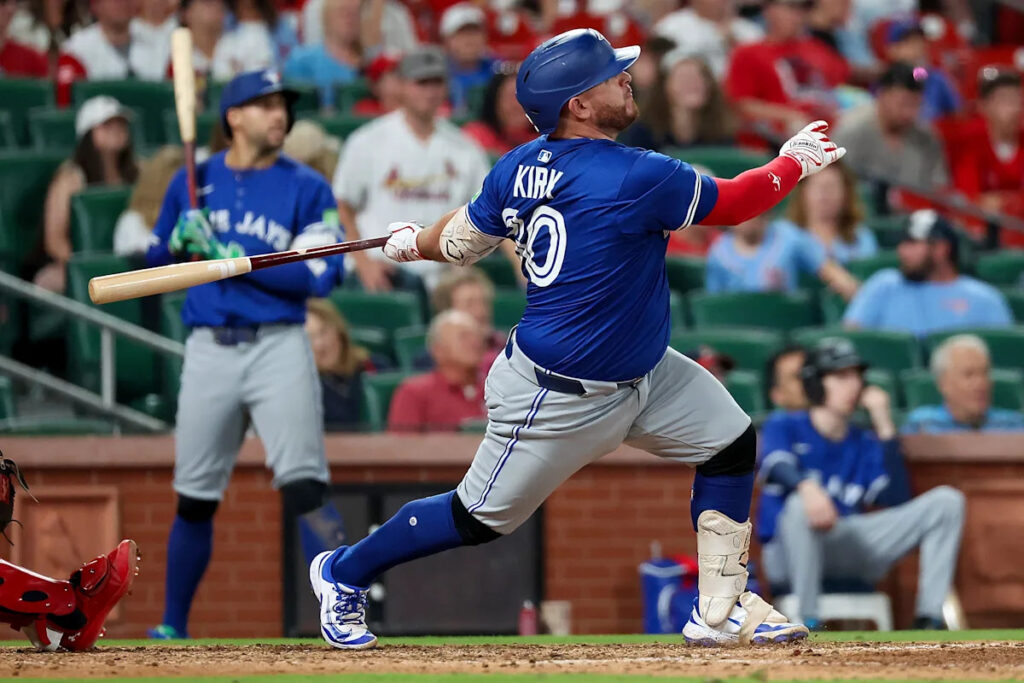 Kirk and Clase lead Blue Jays past Cardinals 5-4 in 10 innings