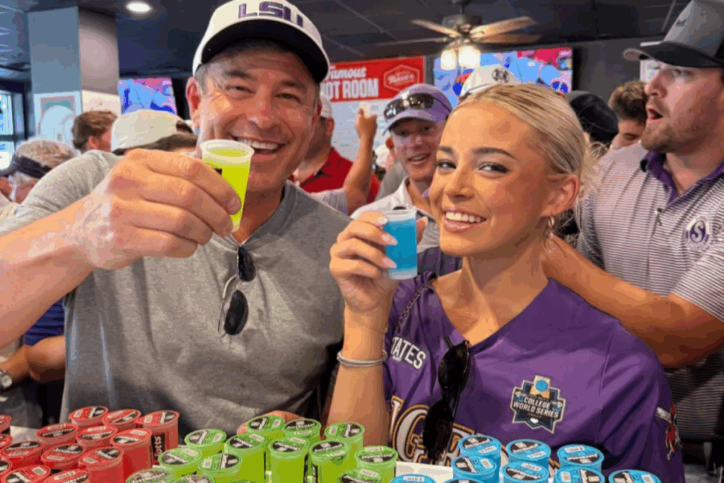 Livvy Dunne Helps LSU Take Control in Jell-O Shot Competition
