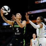 Storm hand Lynx first loss of season in thriller after Minnesota’s 9-0 start