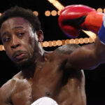 Keyshawn Davis escorted out by police after wild backstage brawl with fighter who beat Davis’ brother