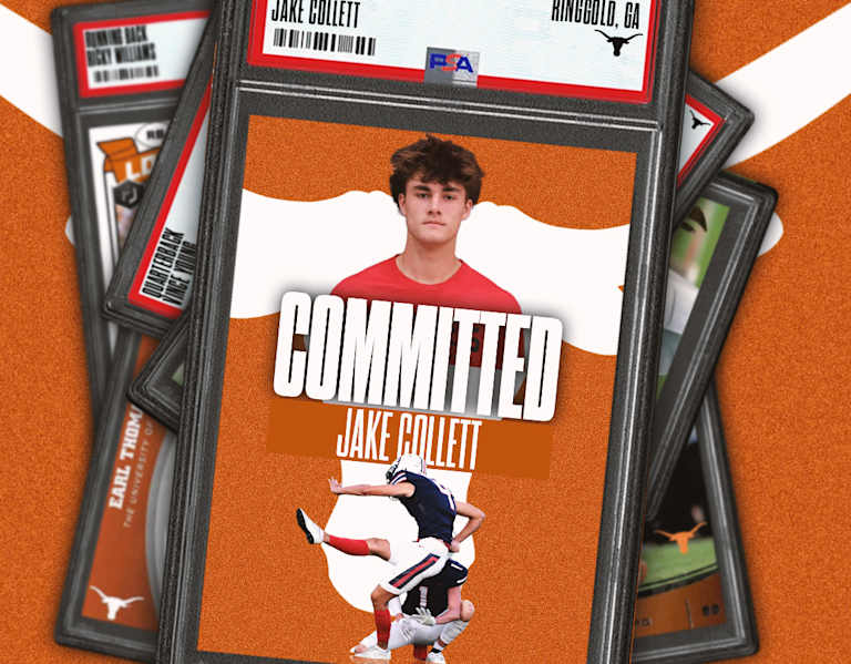 Longhorns land commitment from kicker Jake Collett