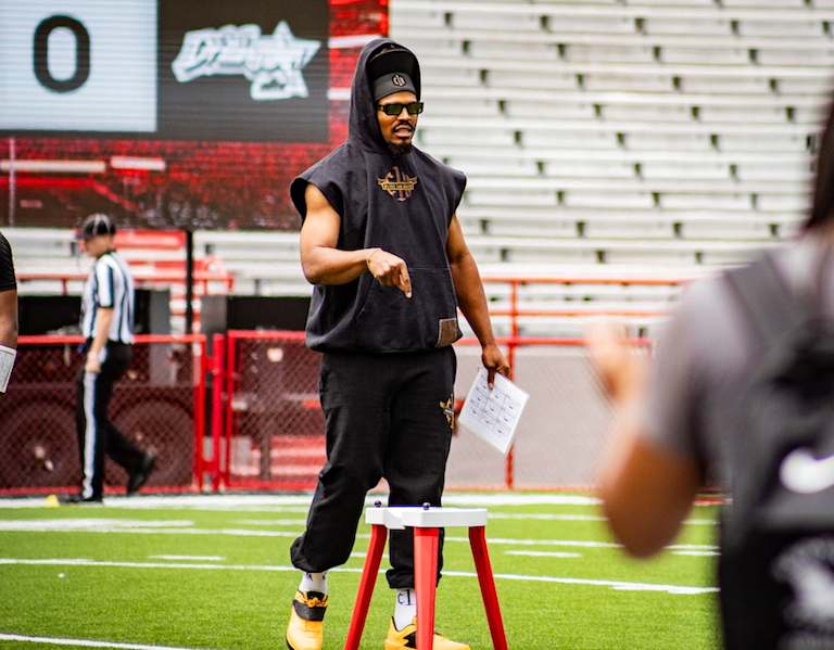 50 photos featuring Cam Newton, Dylan Raiola, Trae Taylor and more in Battle at the Boneyard
