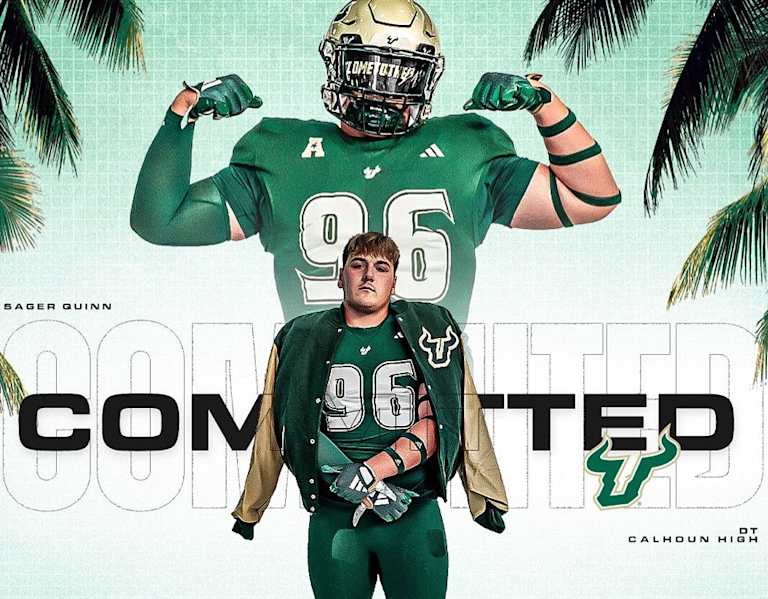 USF lands DT Trenton Sager Quinn
